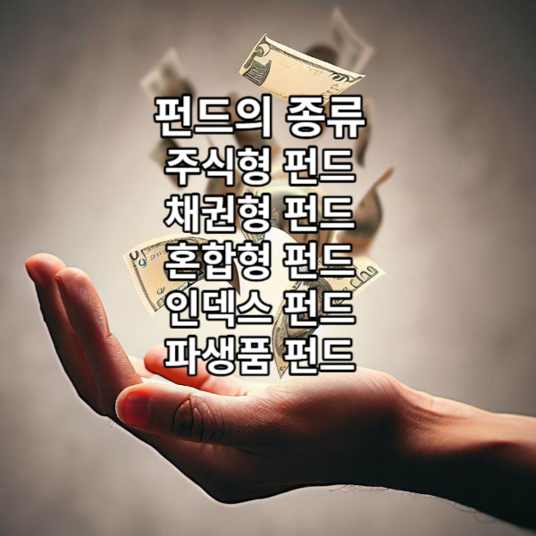 펀드의 종류에 대한 이해를 돕기 위한 이미지