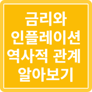 금리와 인플레이션 역사적 관계 알이보기 특성이미지