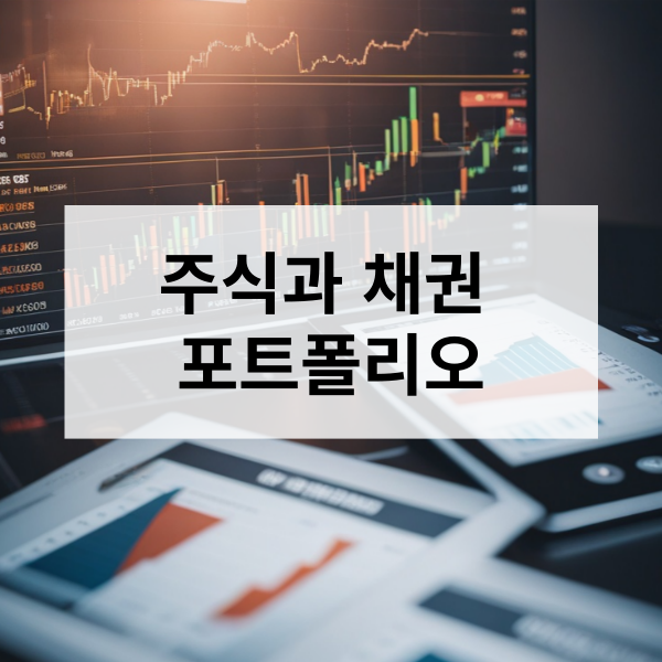 주식과 채권 포트폴리오 이미지