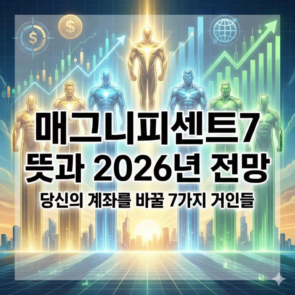 매그니피센트7 뜻과 2026년 전망 알아보기 대표 이미지
