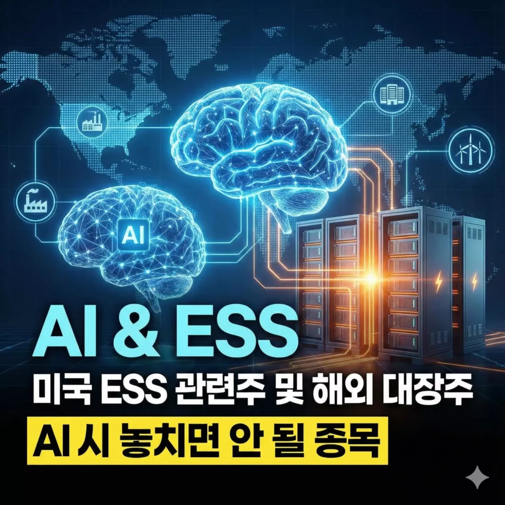 미국 ESS 관련주 및 해외 대장주 알아보기 대표 이미지