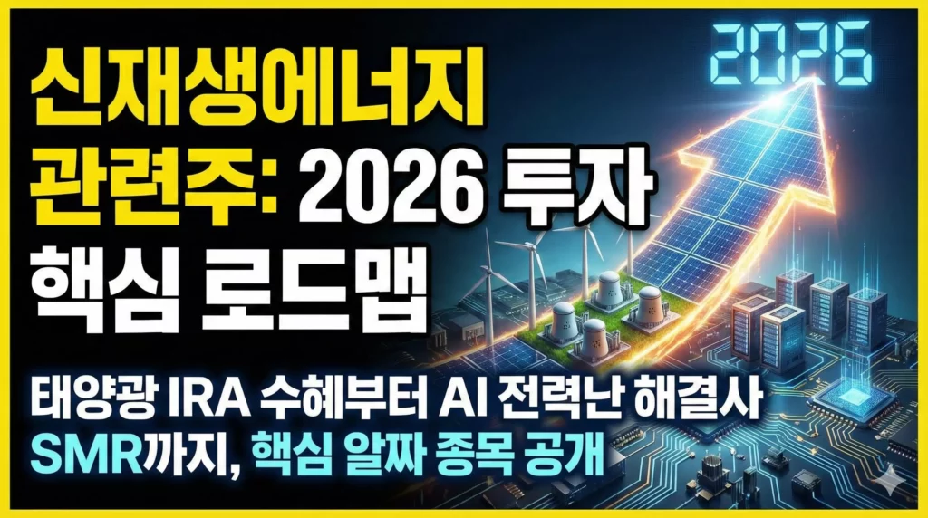 신재생에너지 관련주 알아보기 대표 이미지