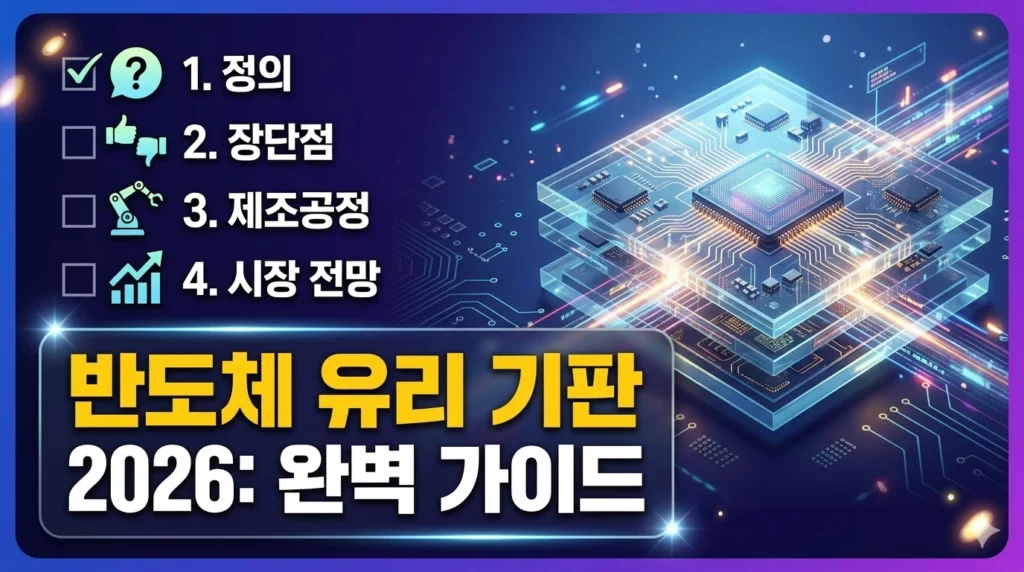 반도체 유리기판 알아보기 대표 이미지