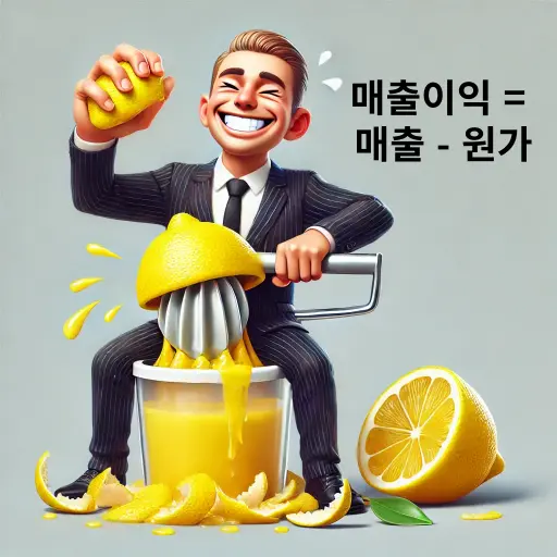 수익성 지표 매출이익 이미지 수익성 지표 매출이익 이미지