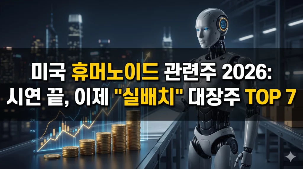 미국 휴머노이드 관련주 알아보기 대표 이미지