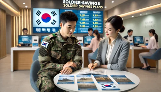 장병내일준비적금 은행 선택 이미지