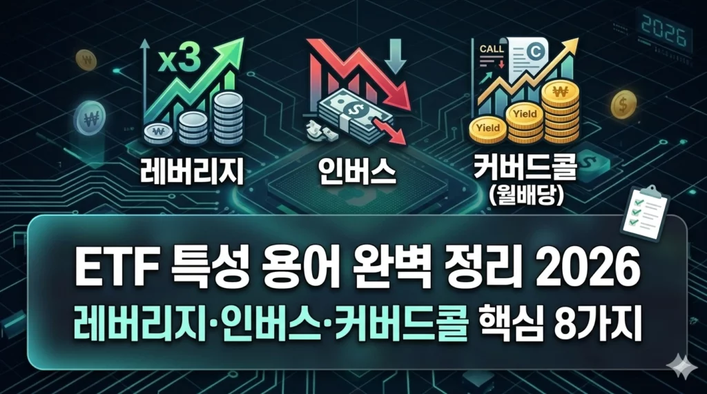 ETF 특성 용어 알아보기 대표 이미지