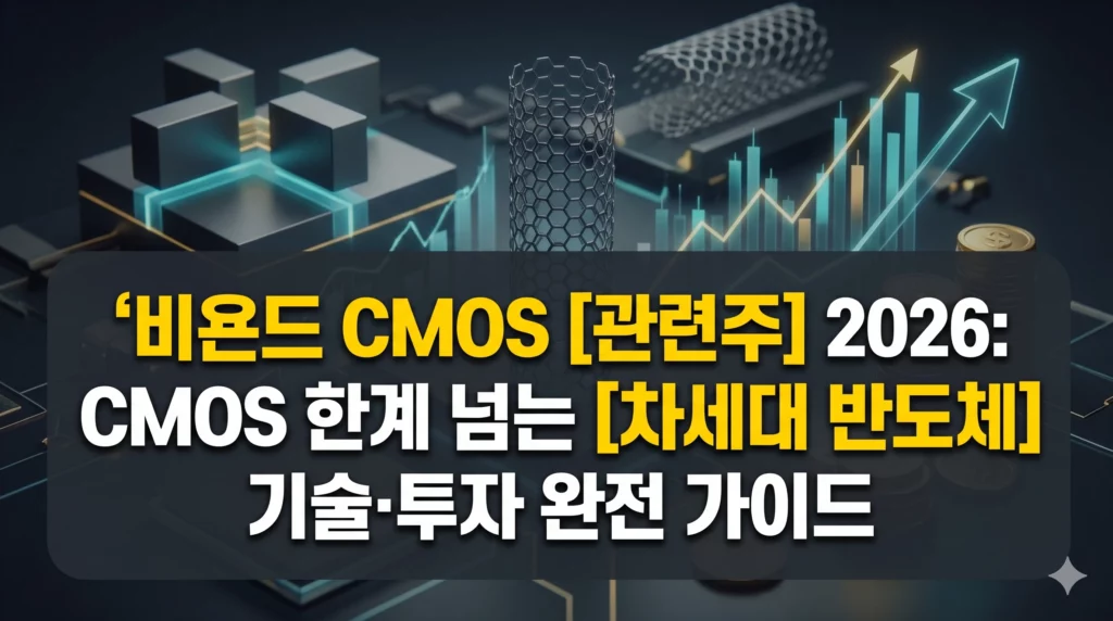 비욘드 CMOS 관련주 알아보기 대표 이미지