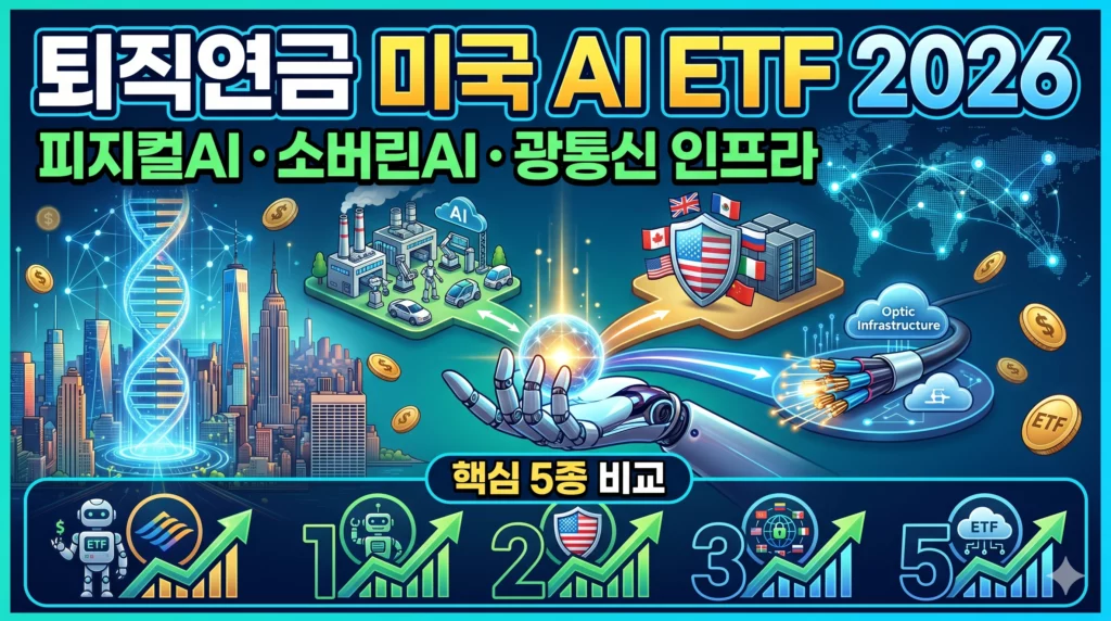 퇴직연금 미국 AI ETF 알아보기 대표 이미지