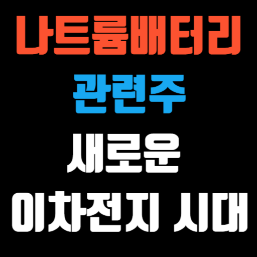 나트륨배터리 관련주 새로운 이차전지의 시대 특성 이미지