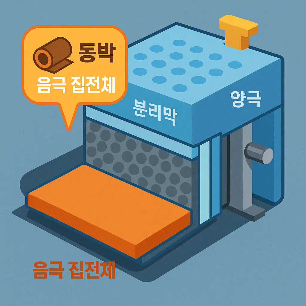 2차 전지 동박 사용 이미지