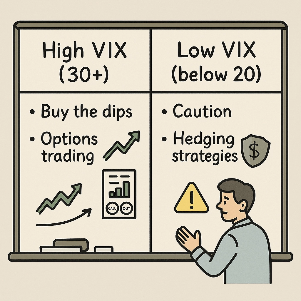 VIX 지수 기반 투자 전략 이미지