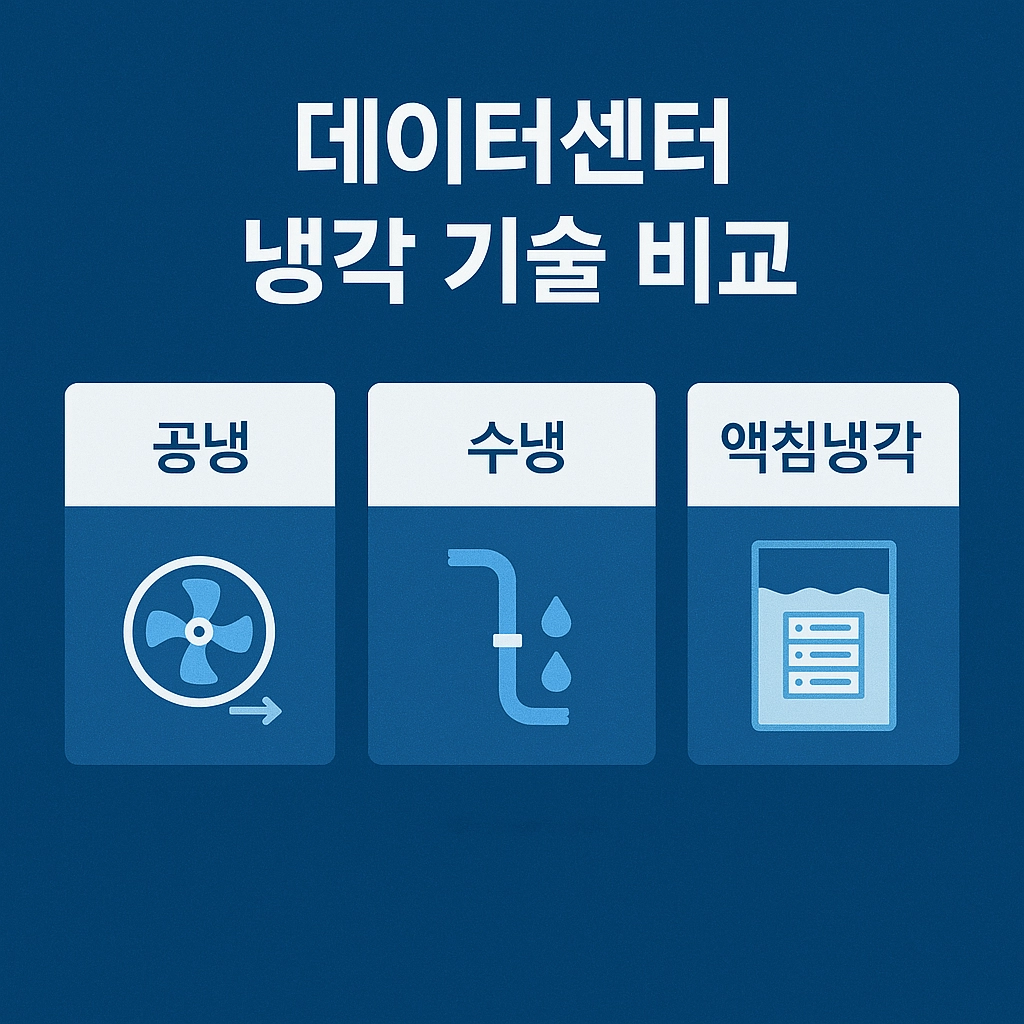 데이터센터 냉각 기술 이미지