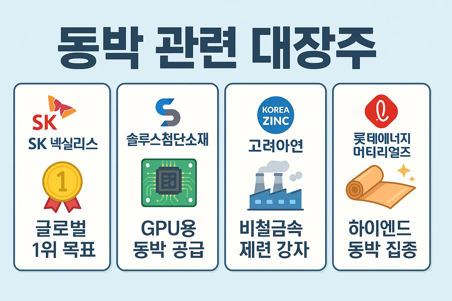 동박 관련 대장주 대표 이미지