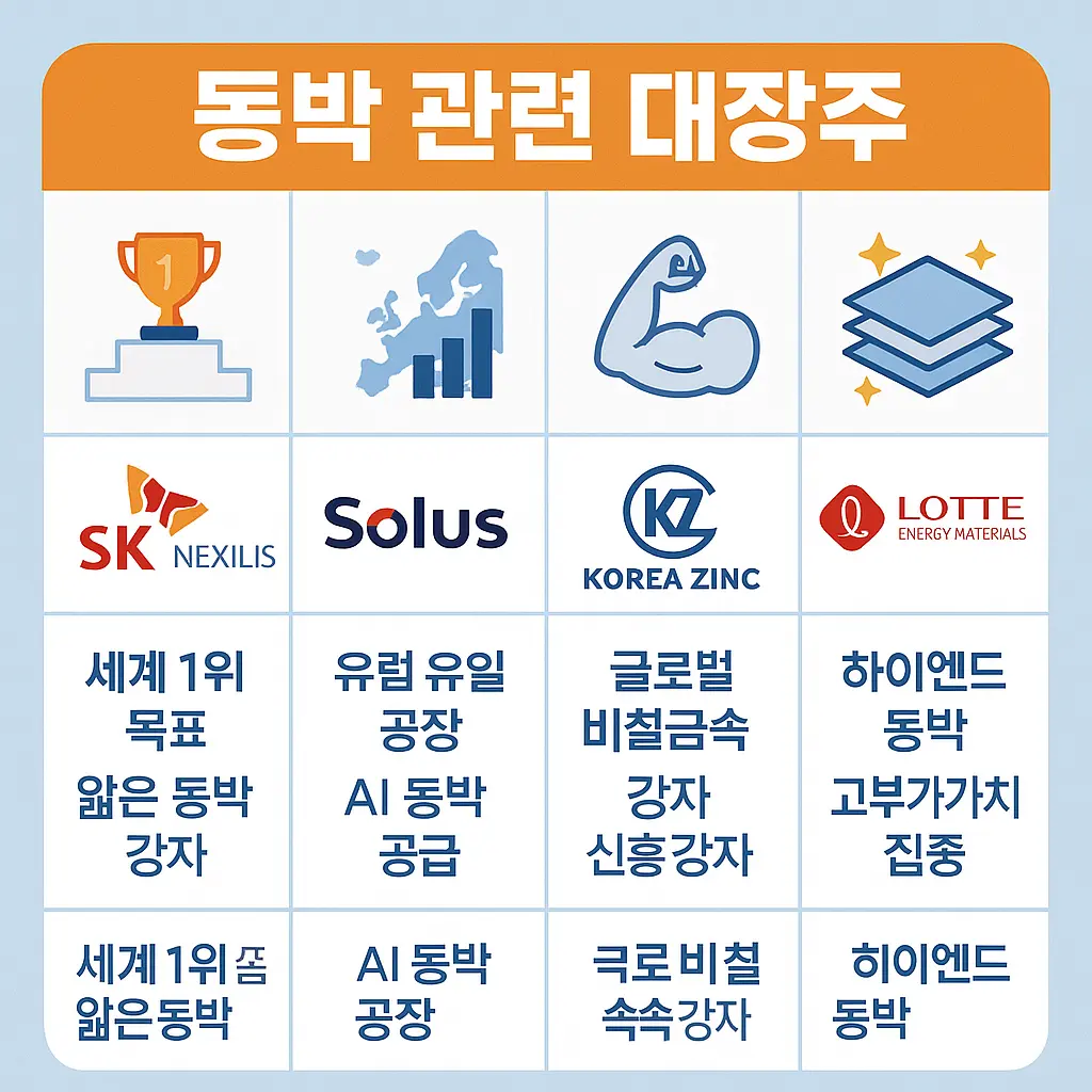 동박 관련 대장주 이미지