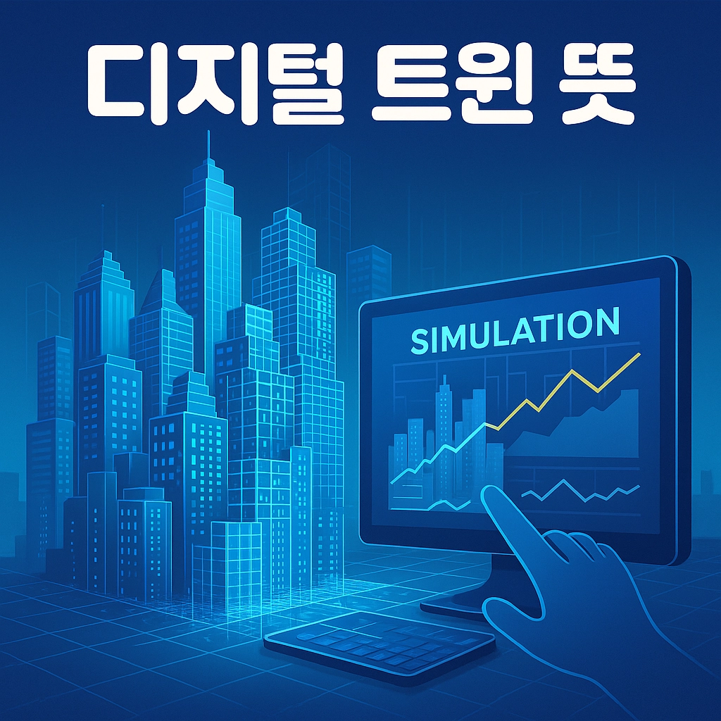 디지털 트윈 뜻 스마트 시트 이미지