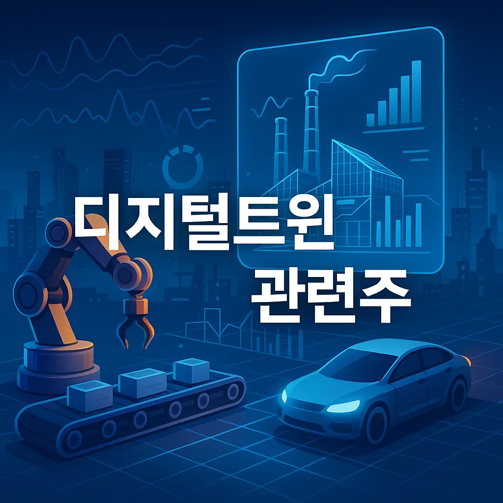 디지털트윈 관련주 알아보기 대표 이미지