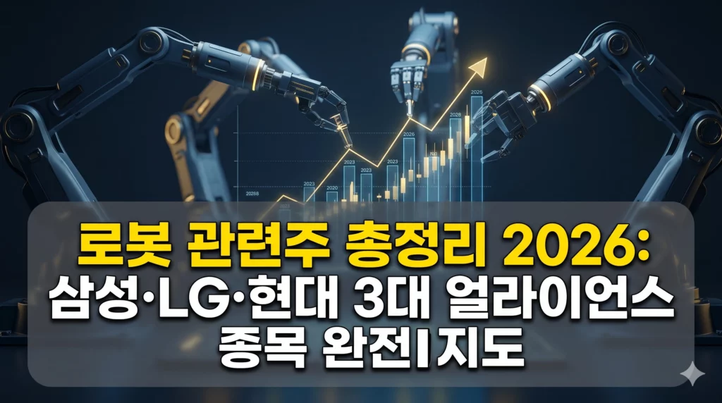 로봇 관련주 총정리 알아보기 대표 이미지