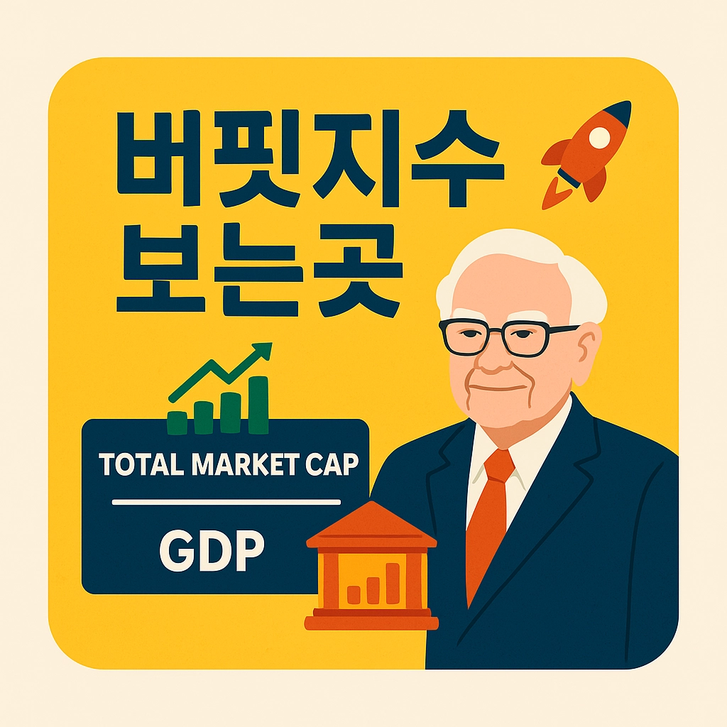 버핏지수 보는곳 및 활용법 알아보기 특성 이미지
