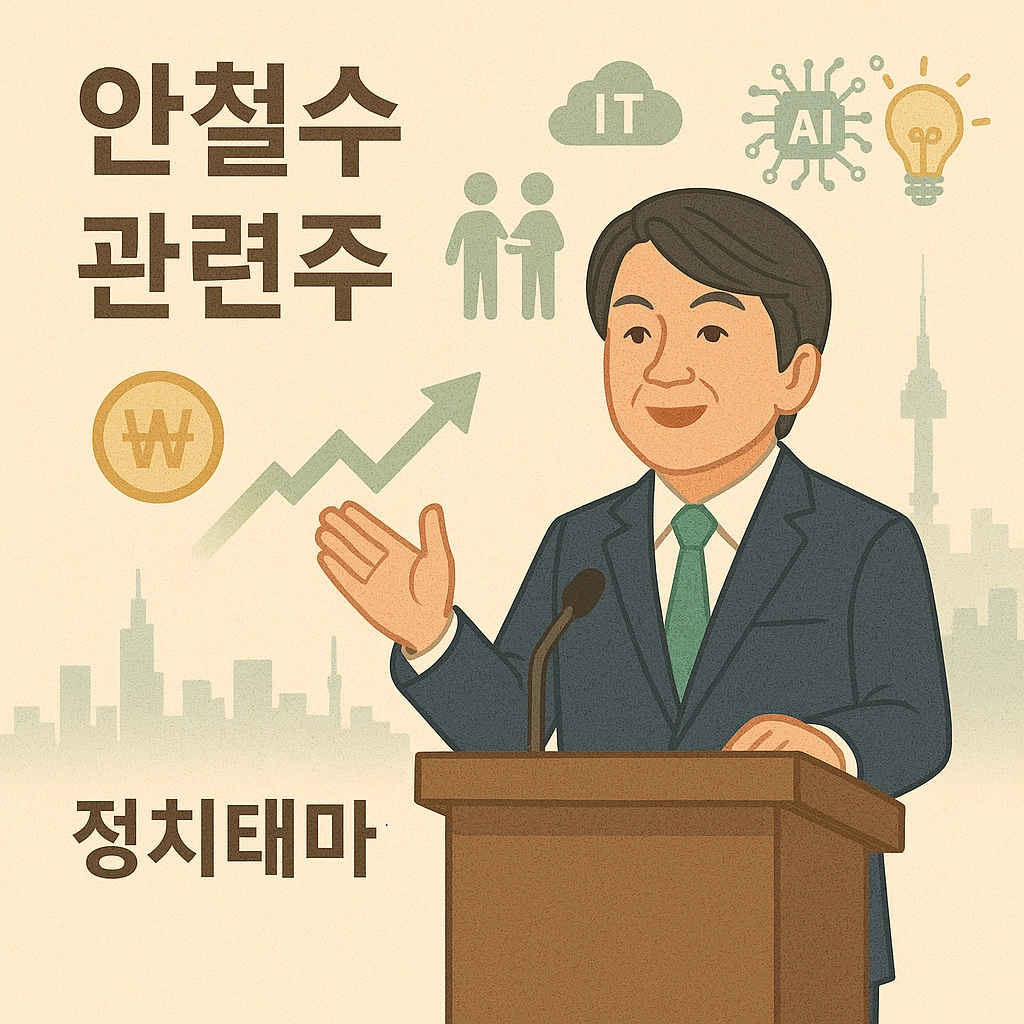 안철수 관련주 특성 이미지