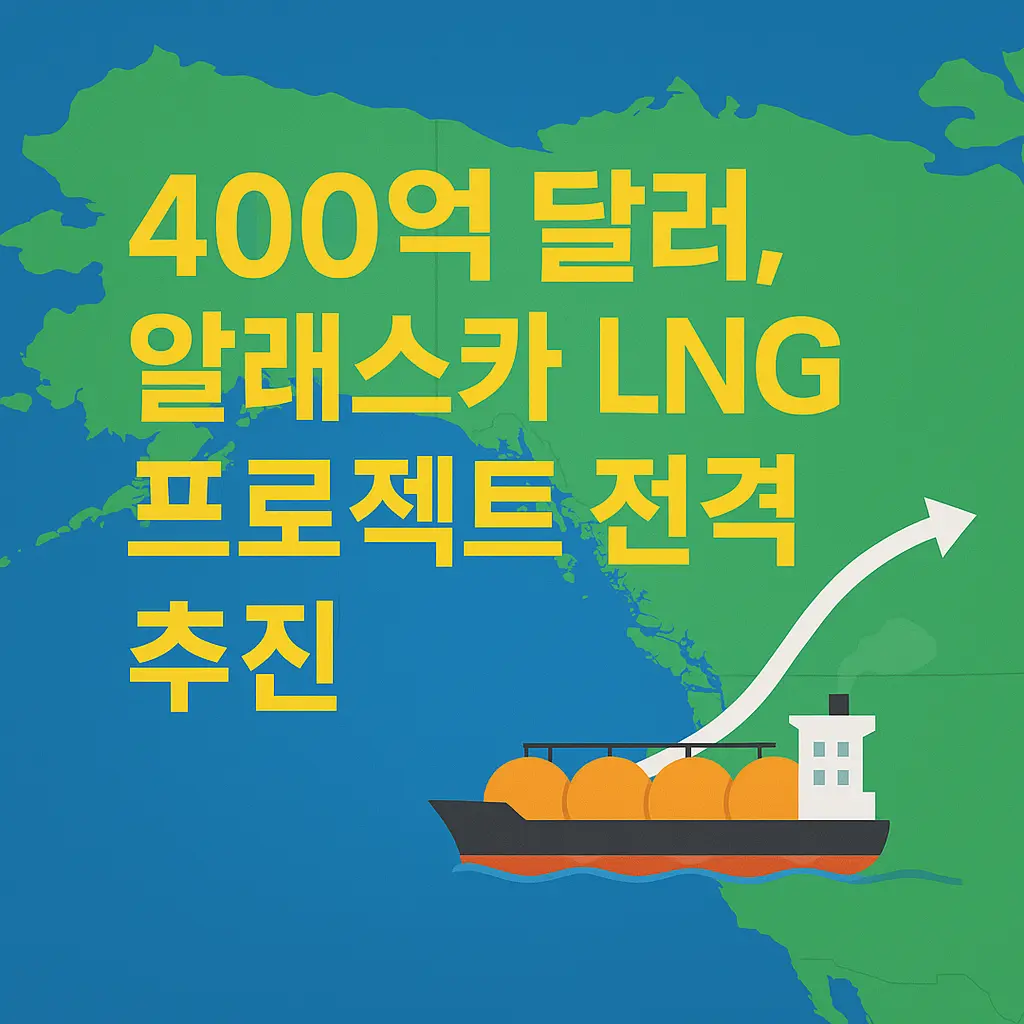 알래스카 가스관 프로젝트 이미지