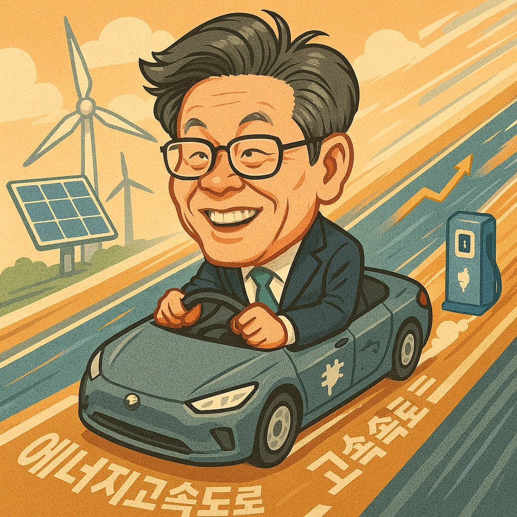 이재명 에너지고속도로 정책 관련주 특성 이미지