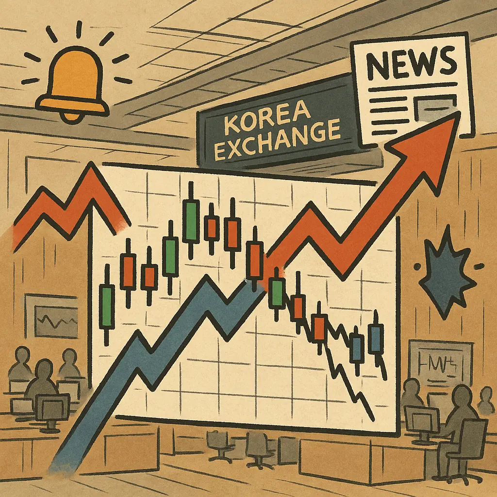 정치 테마주 급등락 이미지