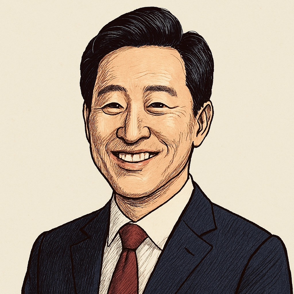 정치인 오세훈 캐릭커처 이미지