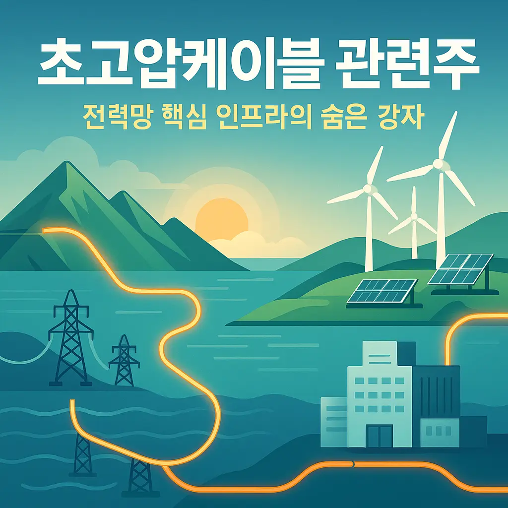초고압케이블 관련주 특성 이미지