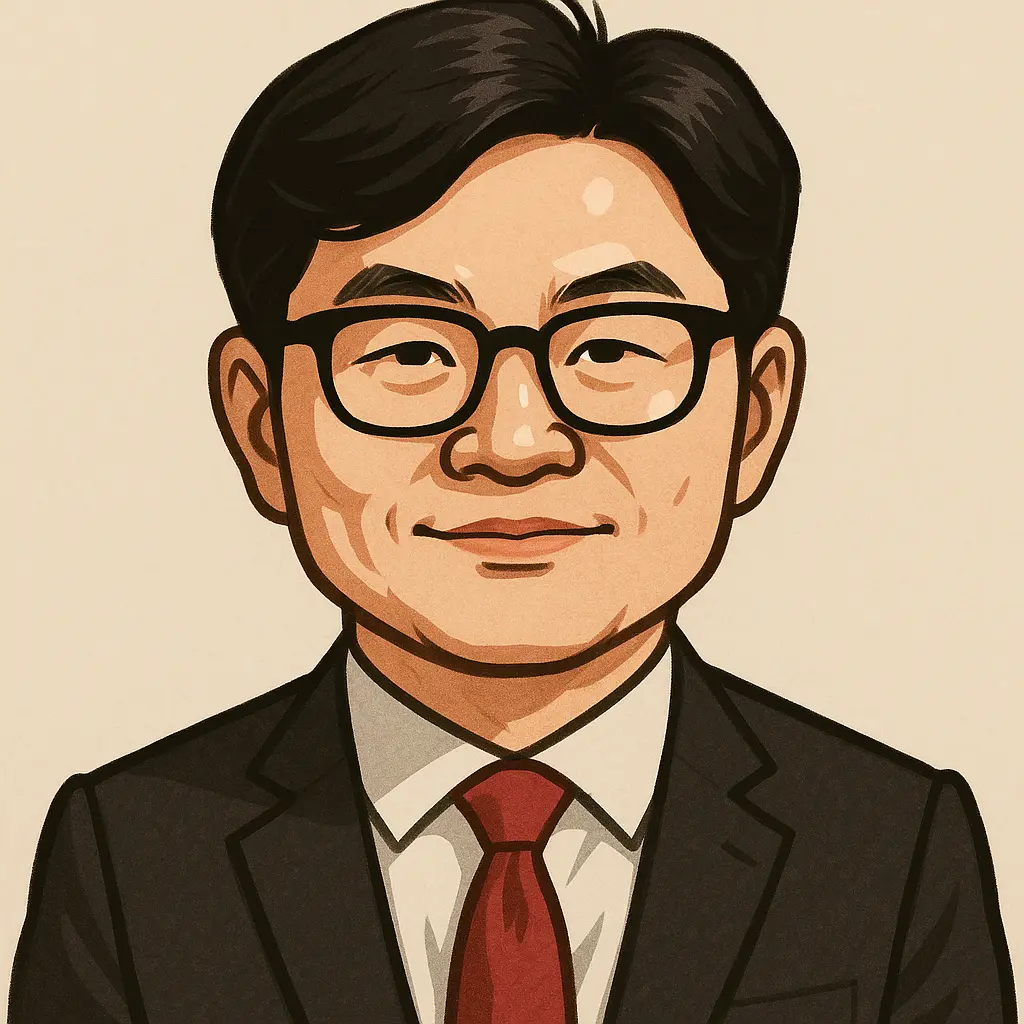 한동훈 캐리커처 이미지