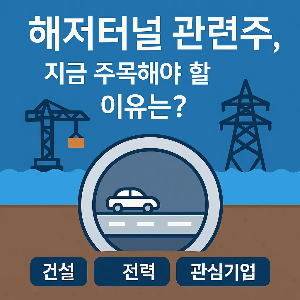 해저터널 관련주 썸네일 이미지
