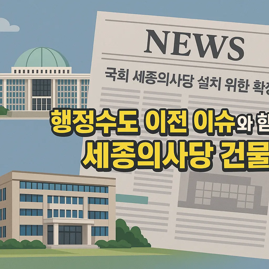 행정수도 이전 이슈 이미지