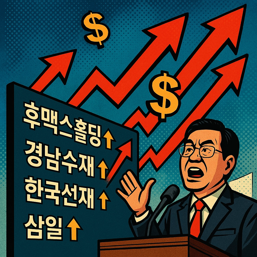 홍준표 관련주 이미지