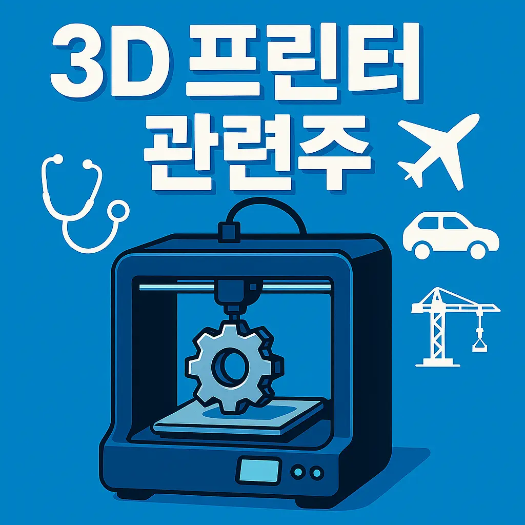3d 프린터 관련주 알아보기 대표 이미지