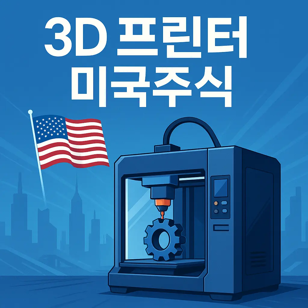 3d 프린터 미국주식 알아보기 대표 이미지