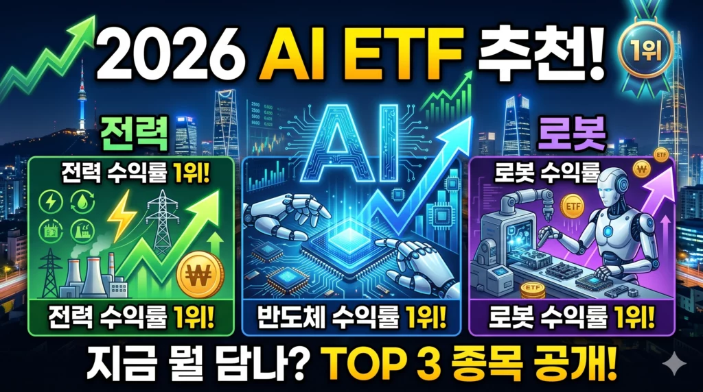 AI ETF 추천 대표 이미지