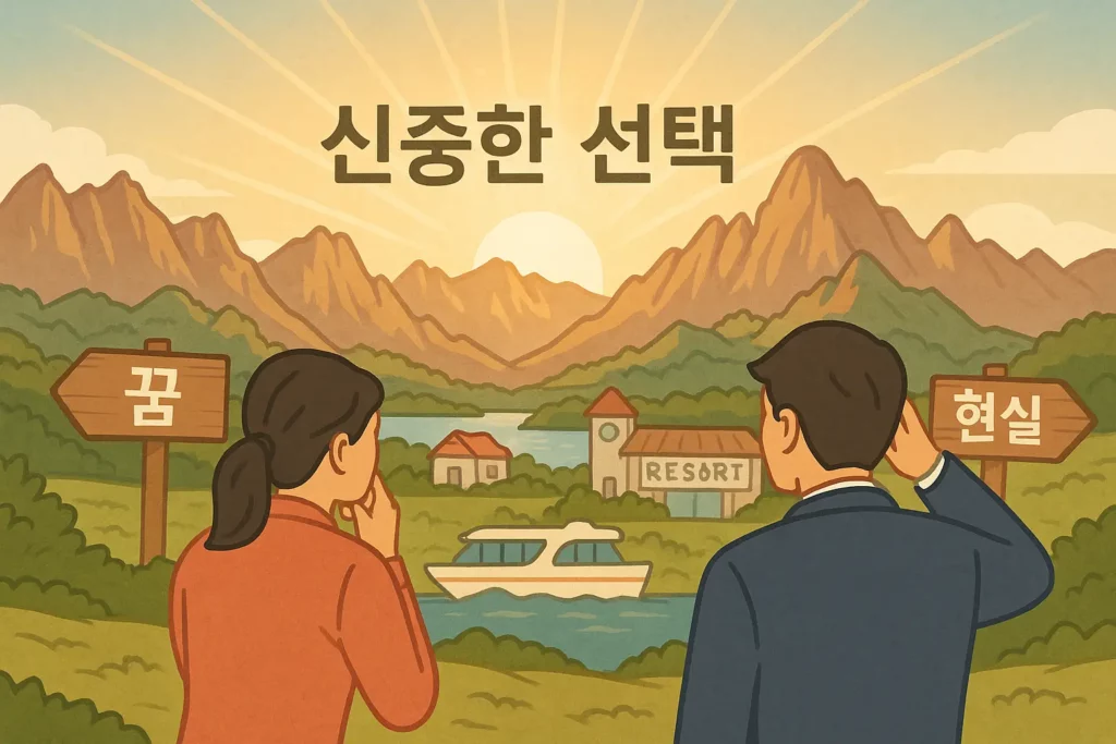 금강산 관광 관련주 투자 선택 이미지