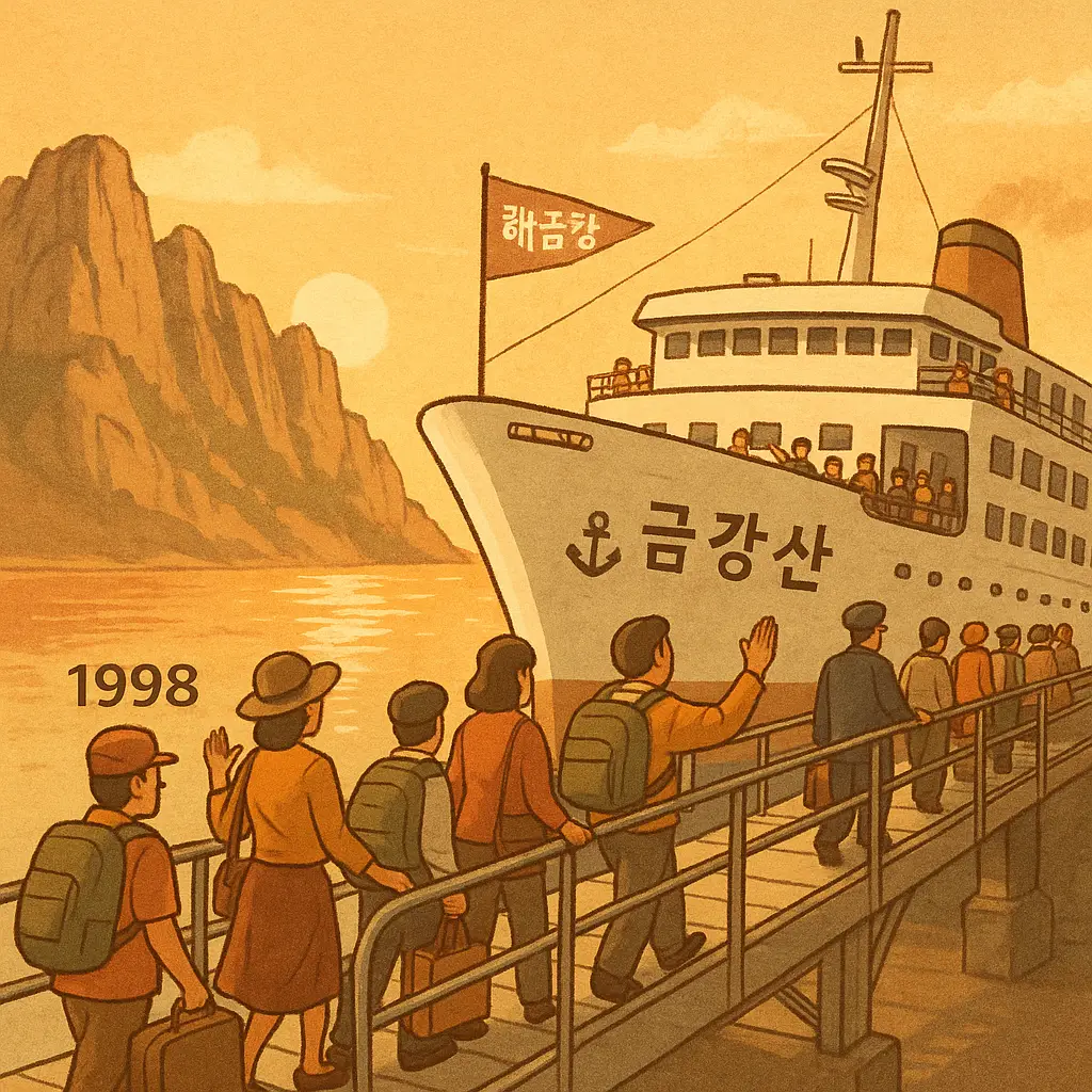 금강산 관광 역사 이미지