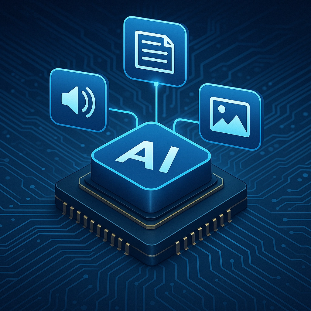 멀티모달 AI 칩셋 이미지