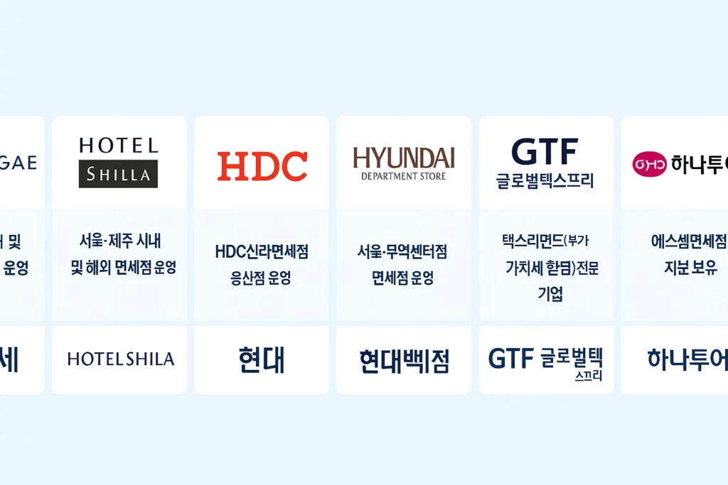 면세점 관련주 이미지