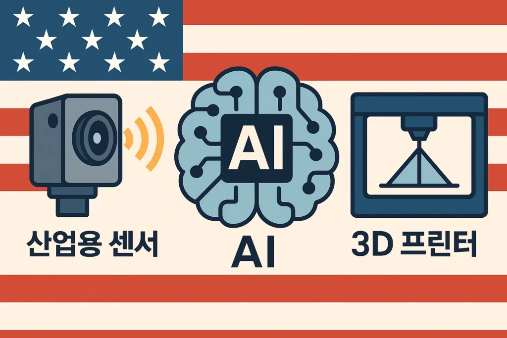 미국 스마트팩토리 관련주 산업 이미지
