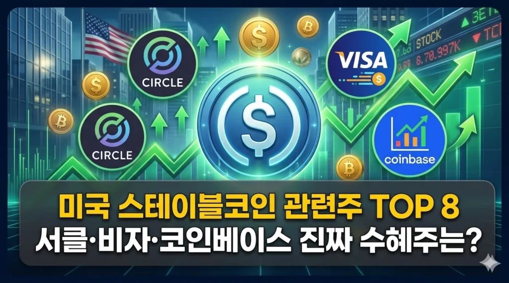미국 스테이블코인 관련주 알아보기 대표 이미지