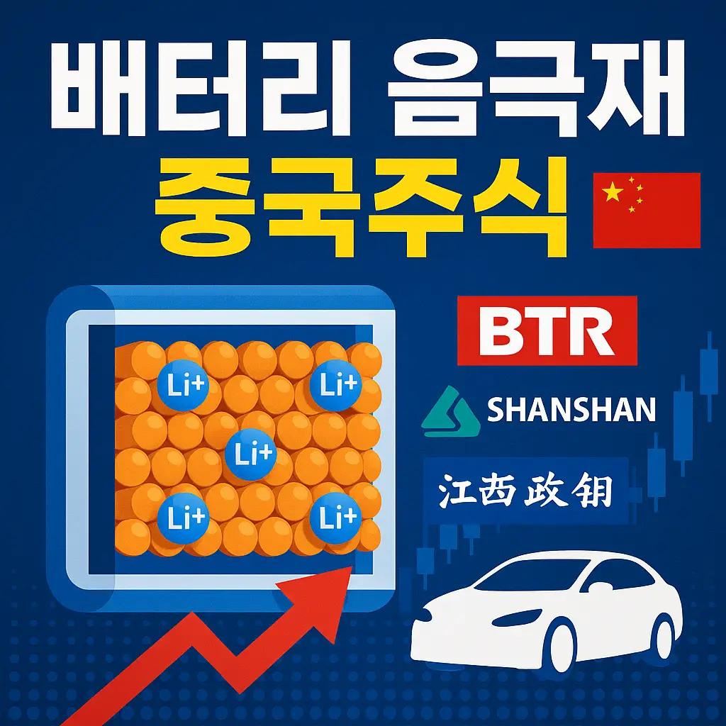 배터리음극재 중국주식 알아보기 대표 이미지