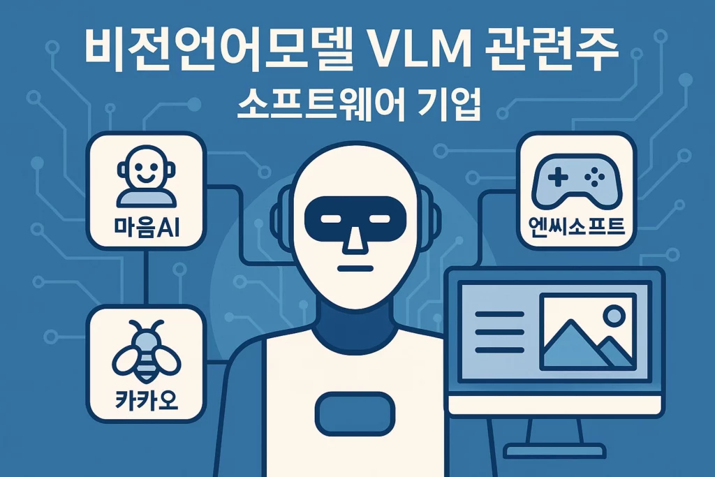 비전언어모델 VLM 관련주 소프트웨어 기업 이미지