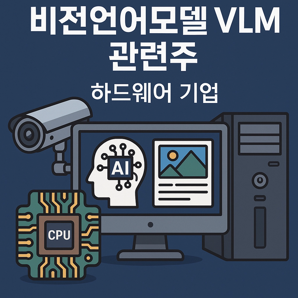 비전언어모델 VLM 관련주 하드웨어 관련주 이미지
