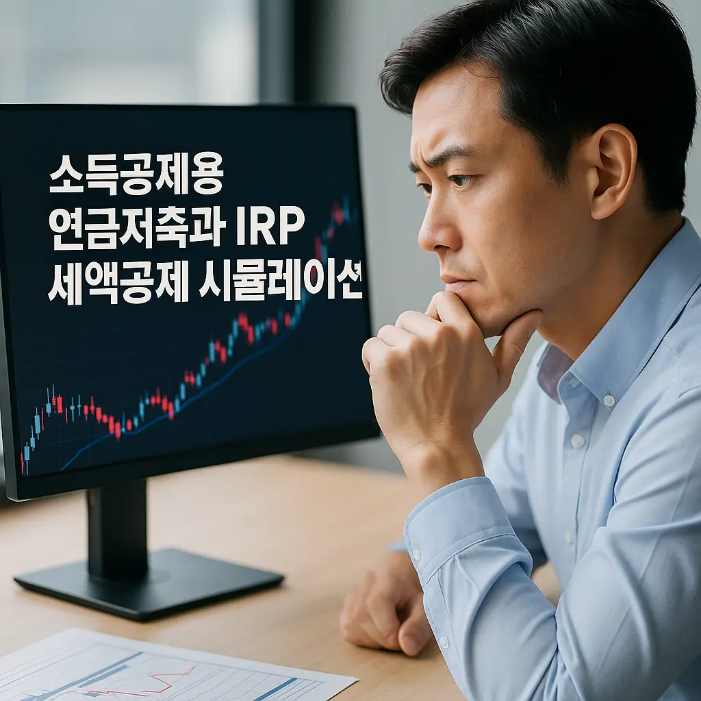 소득공제용 연금저축 IRP 세액공제 이미지