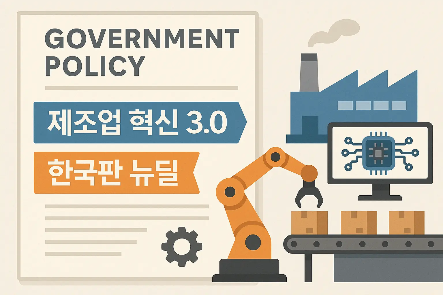 스마트팩토리 관련주 정책 이미지