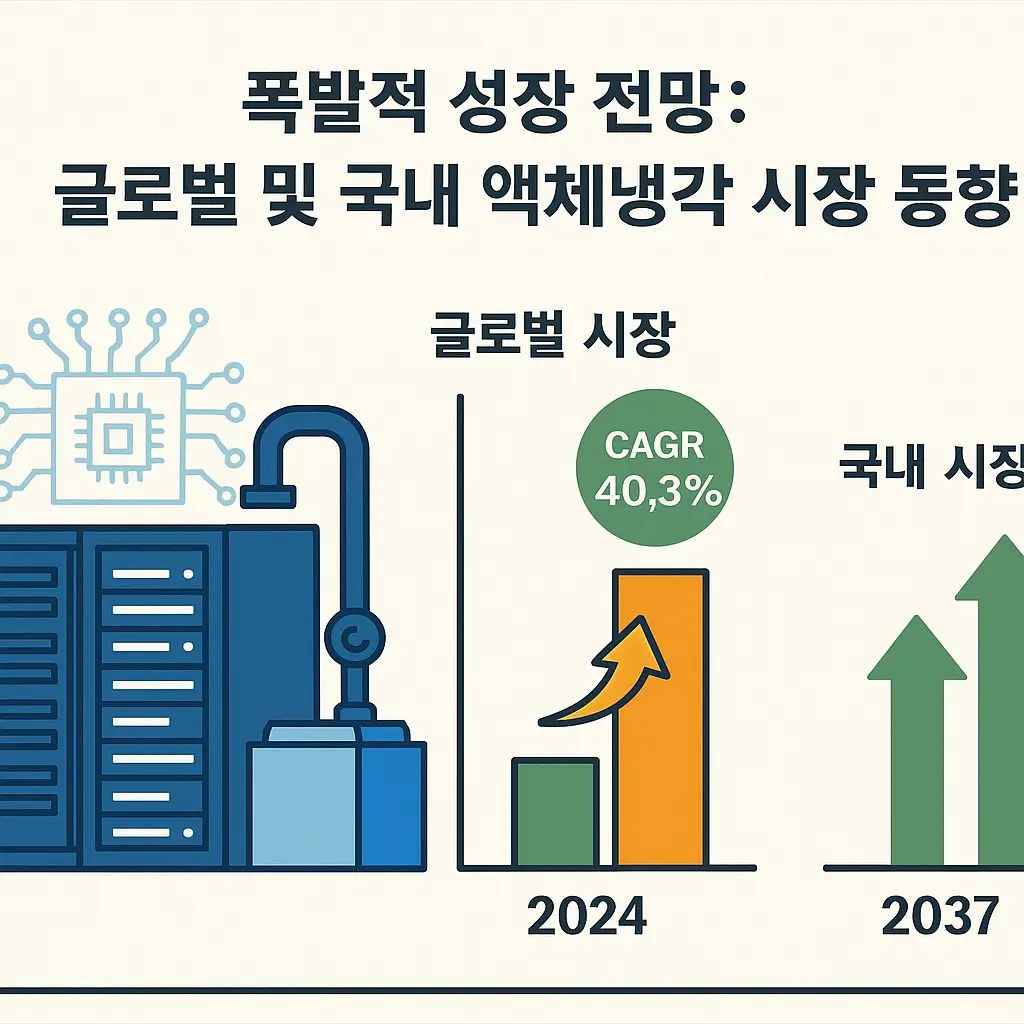 액체냉각 관련주 산업동향 이미지