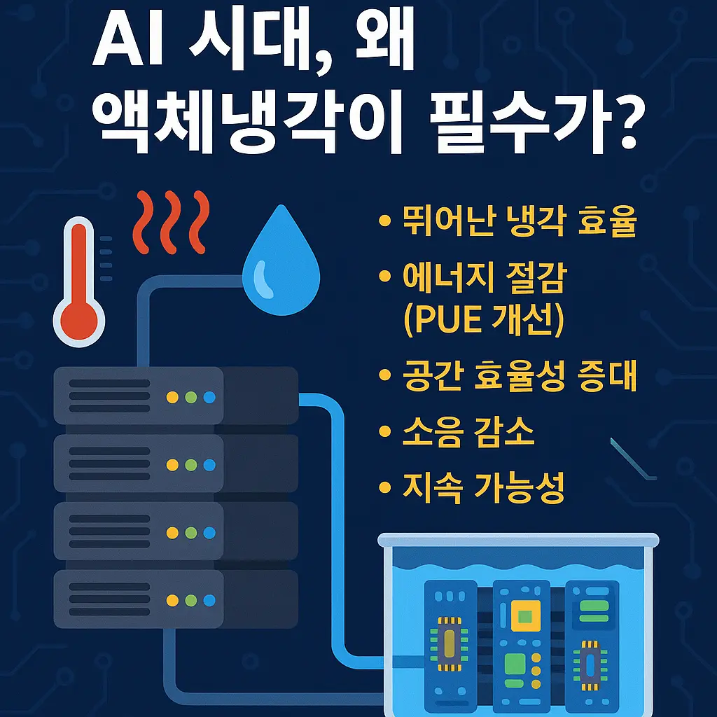 액체냉각 부각 이유 이미지