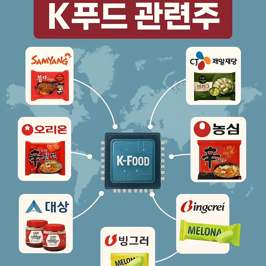 K푸드 관련주 이미지